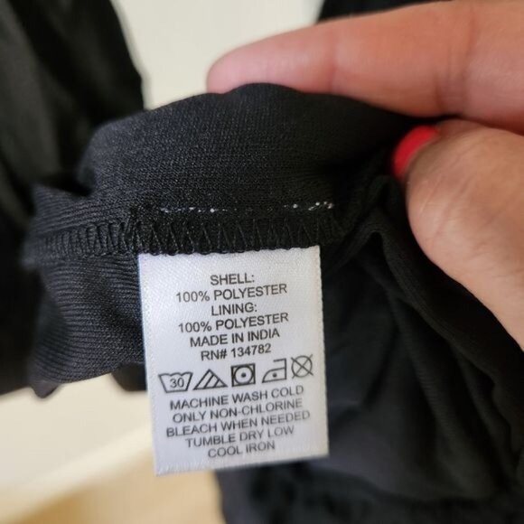 Blush Cutout Maxi Black Dress size Medium - Picture 9 of 14